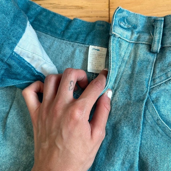 Denim Mini Skirt - Picture 4 of 7